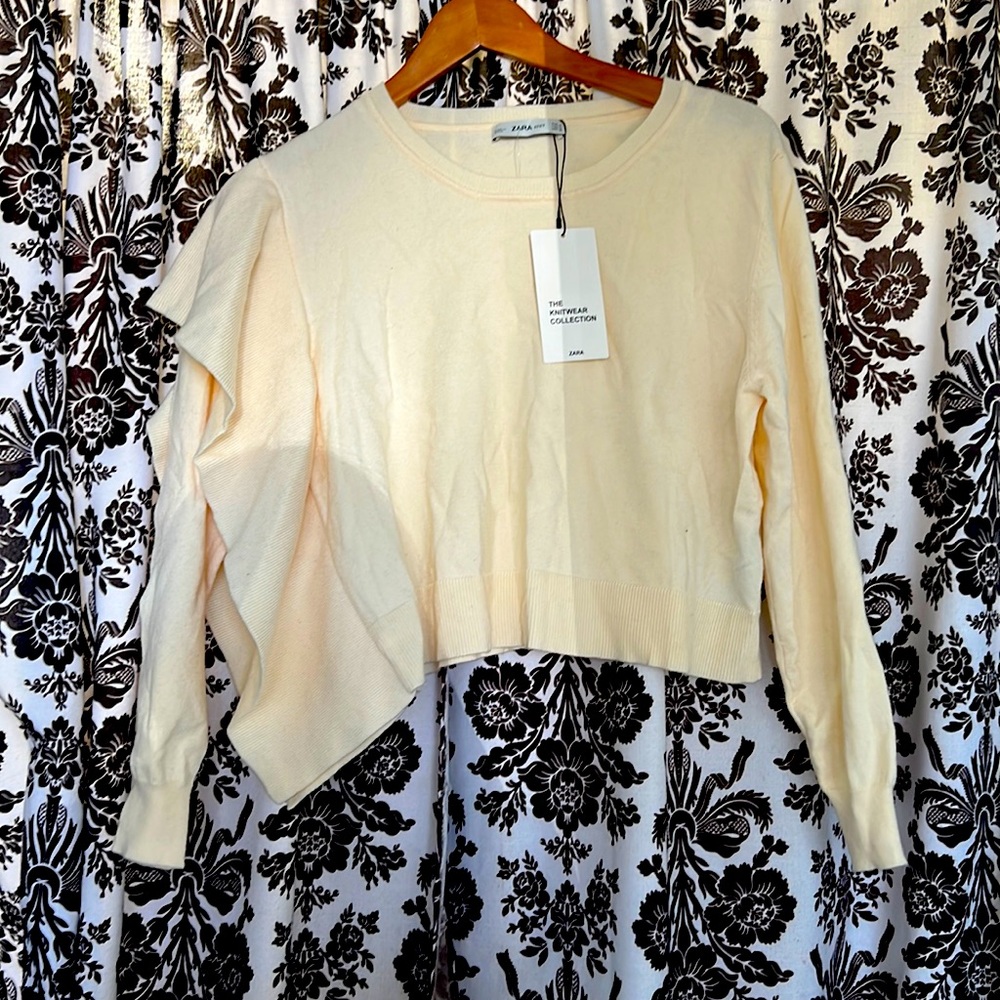 Zara knit top nwt